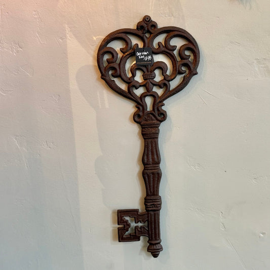 24” Large Cast Iron Skeleton Key - Loved To Death