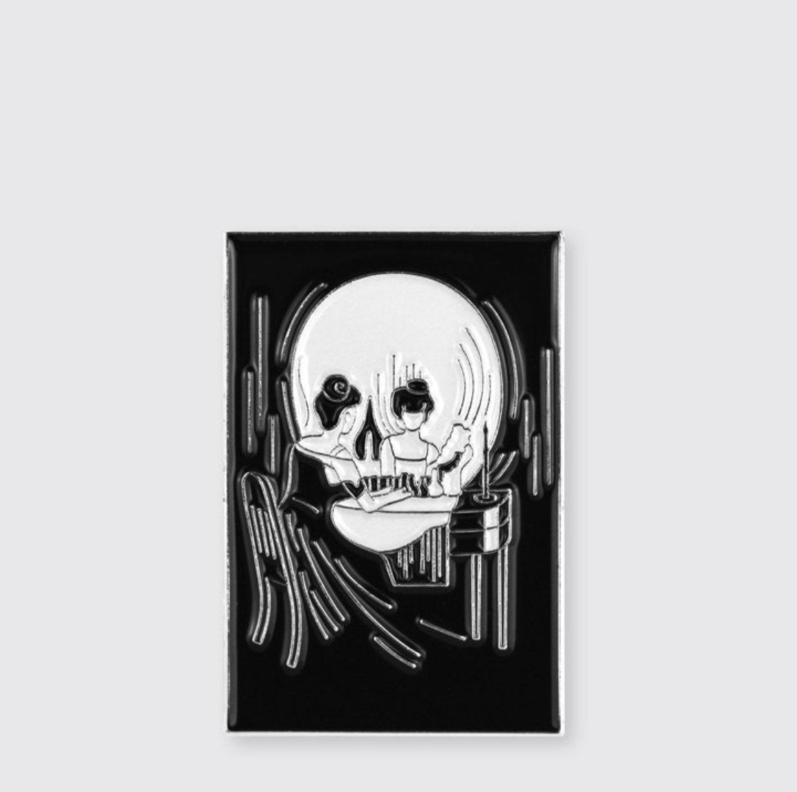 { All Is Vanity } Enamel Pin - Loved To Death