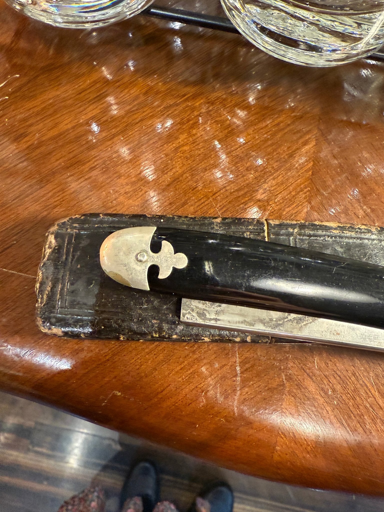 Antique Milward Straight Razor With Box - Loved To Death