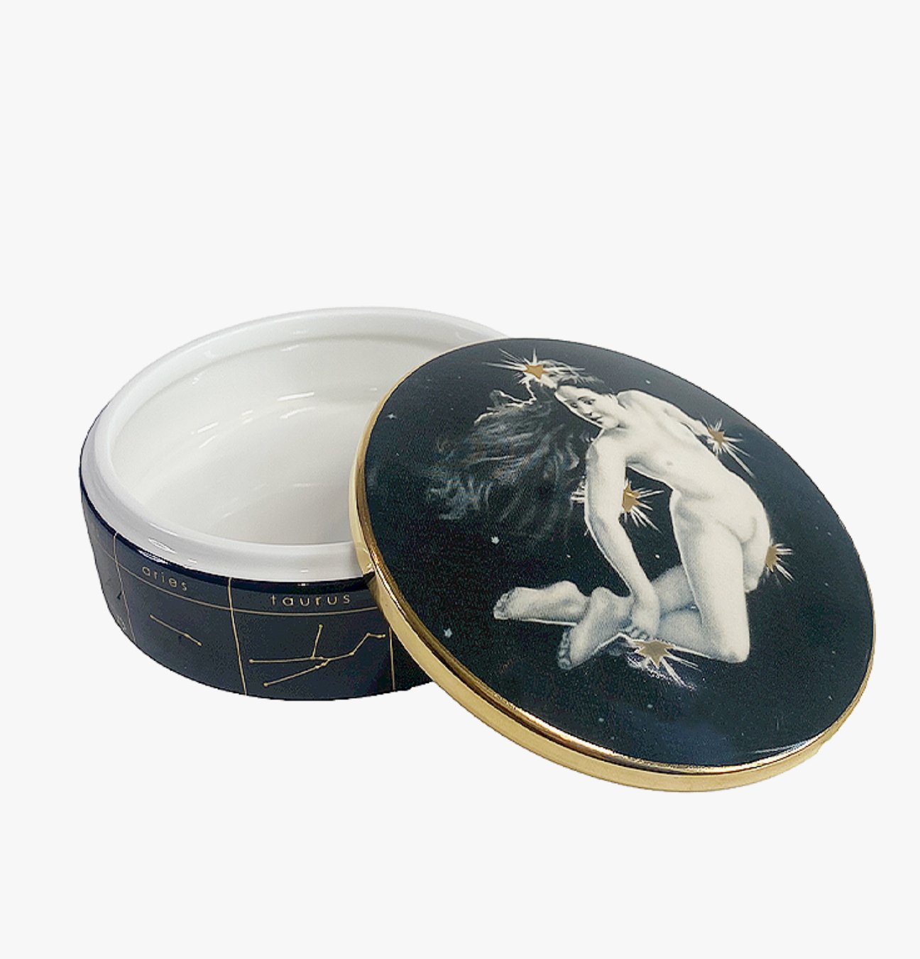 Astrological Dreams Woman Stash Trinket Box - Loved To Death