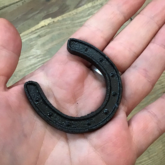 Black Mini Cast Iron Horseshoe - Loved To Death