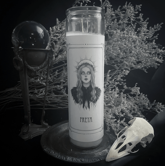 Caitlin McCarthy { Freya } Altar Candle - Loved To Death