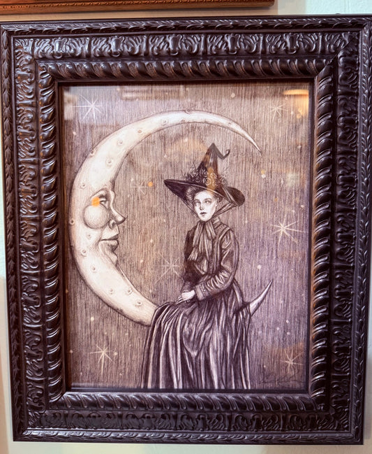 Caitlin McCarthy Moon Magic Framed Print - Loved To Death