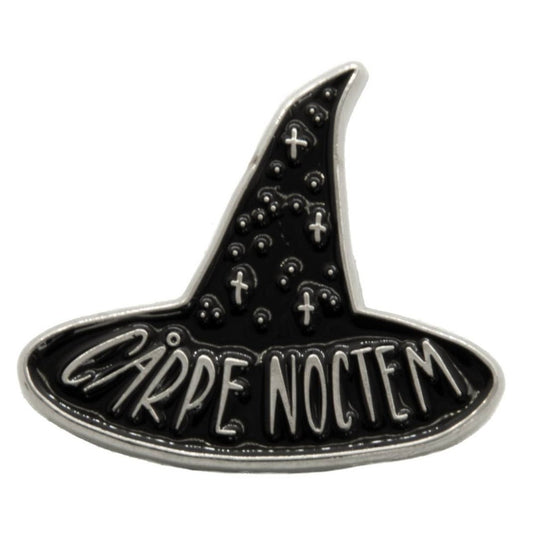 Carpe Noctem Enamel Pin - Loved To Death