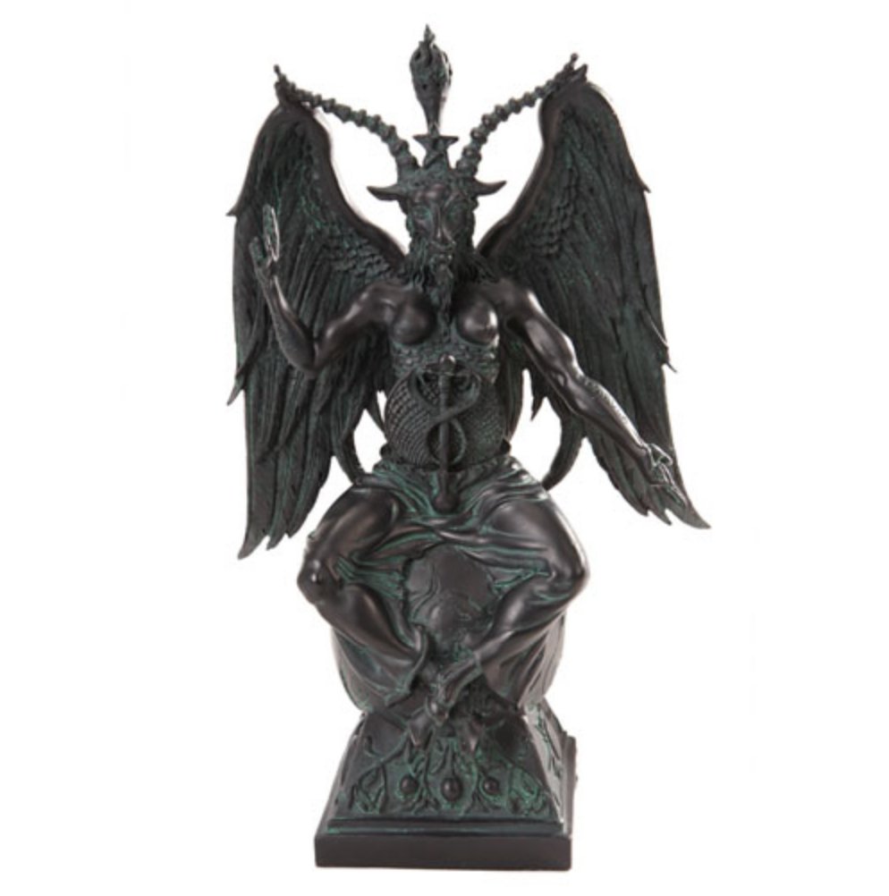 Dark Patina Baphomet Statue - Loved To Death