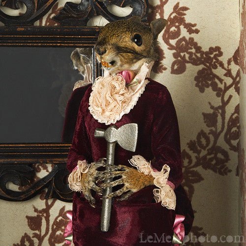 Edie Borden Taxidermy Diorama Shadowbox *SOLD* - Loved To Death