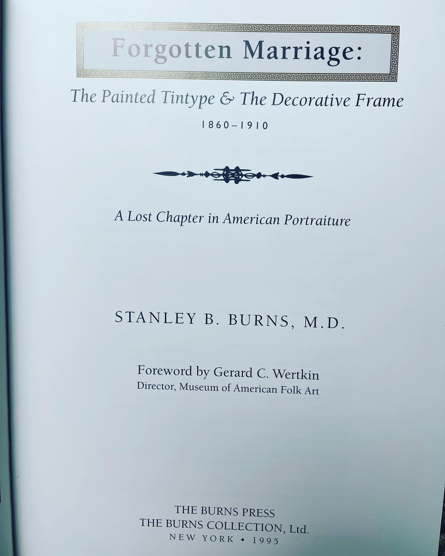 Forgotten Marriage Stanley Burns Book - Loved To Death