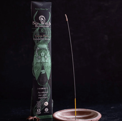 Green Fairy Natural Incense Sticks - Loved To Death