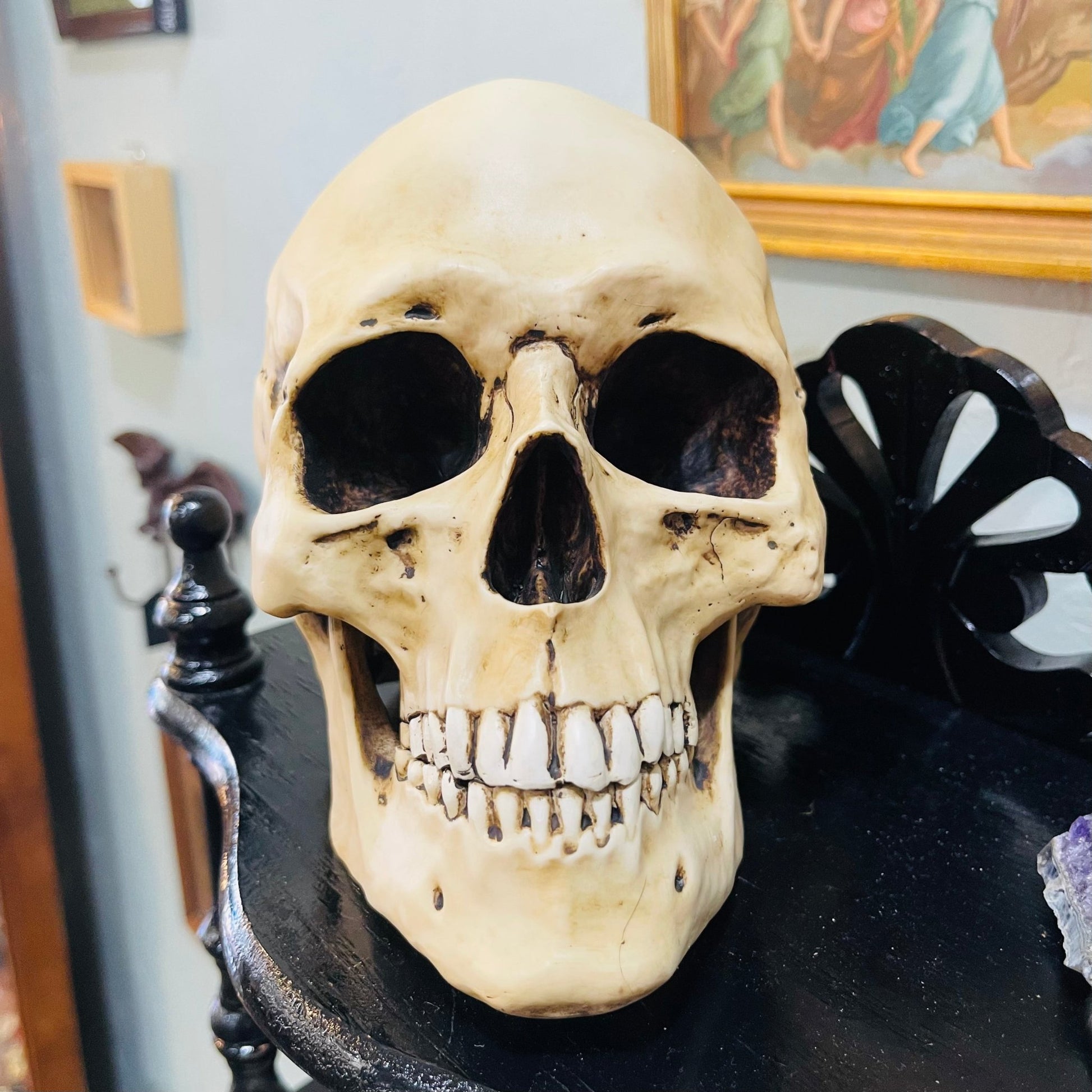 Human Full Skull Replica - Loved To Death