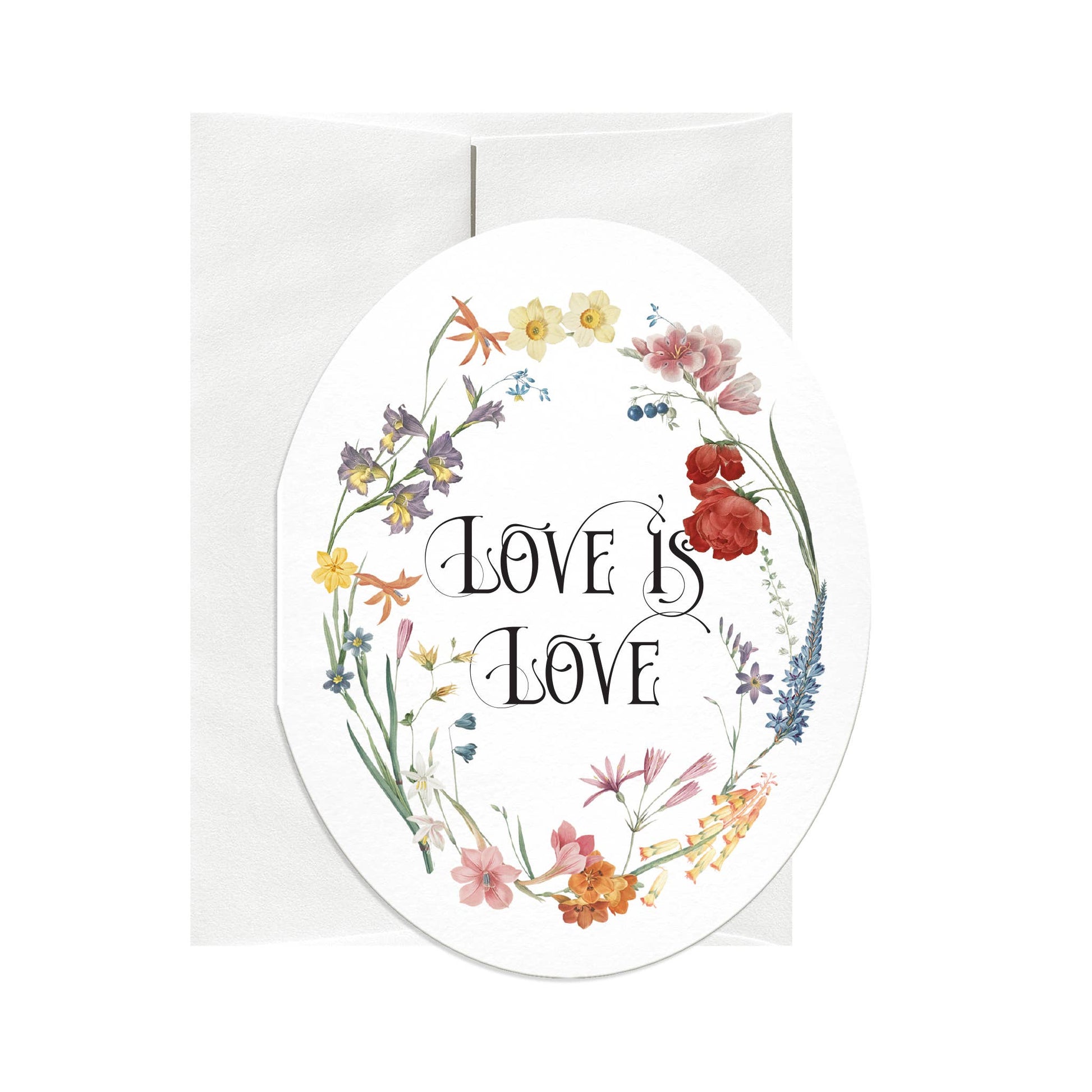 "Love is Love" Greeting Card - Loved To Death