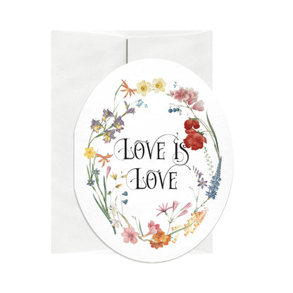 "Love is Love" Greeting Card - Loved To Death