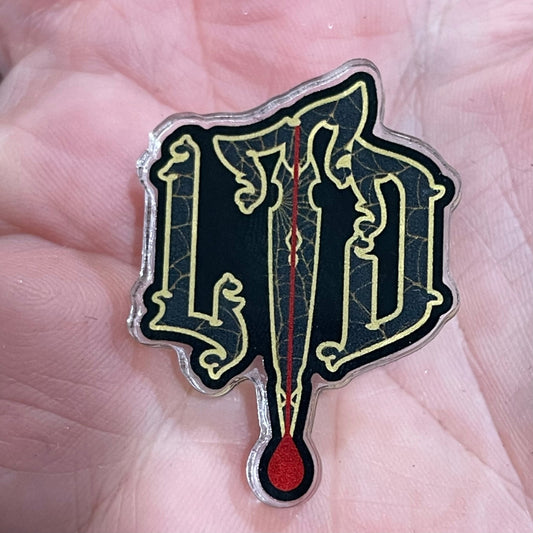 Loved To Death LTD Pin - Loved To Death