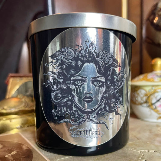 MEDUSA Black Candle LTD Black Vanilla Currant - Loved To Death