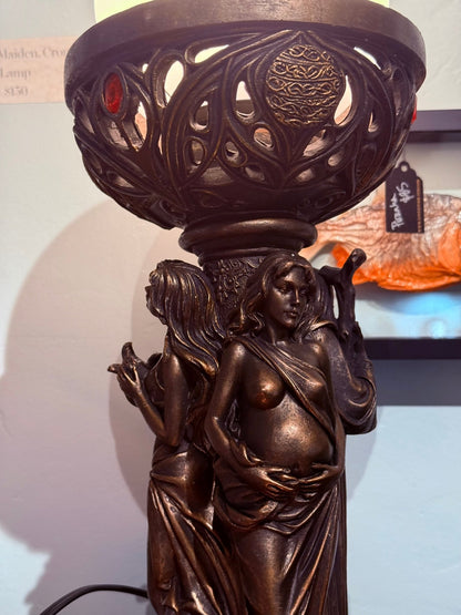 Mother, Maiden, Crone Globe Lamp - Loved To Death