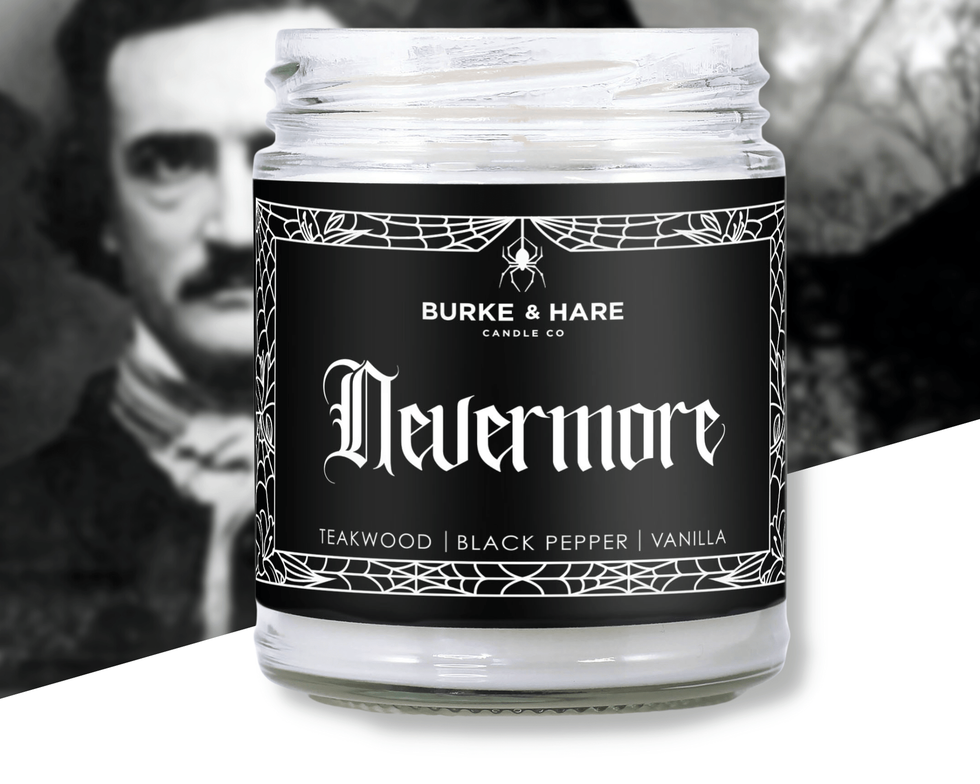 Nevermore - Dark Academia - Gothic Scented Candles - Loved To Death