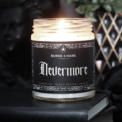 Nevermore - Dark Academia - Gothic Scented Candles - Loved To Death