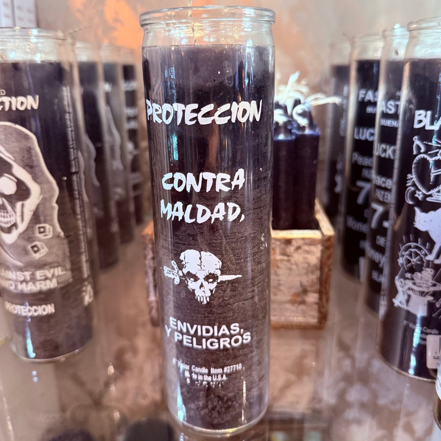 Protection Black 7 Day Candle - Loved To Death