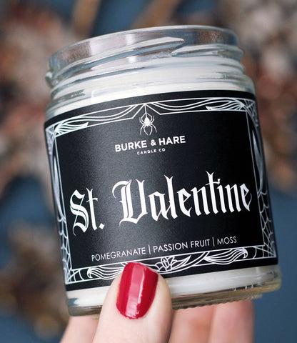 Saint Valentine - Valentine's Day Scented Candle - Loved To Death