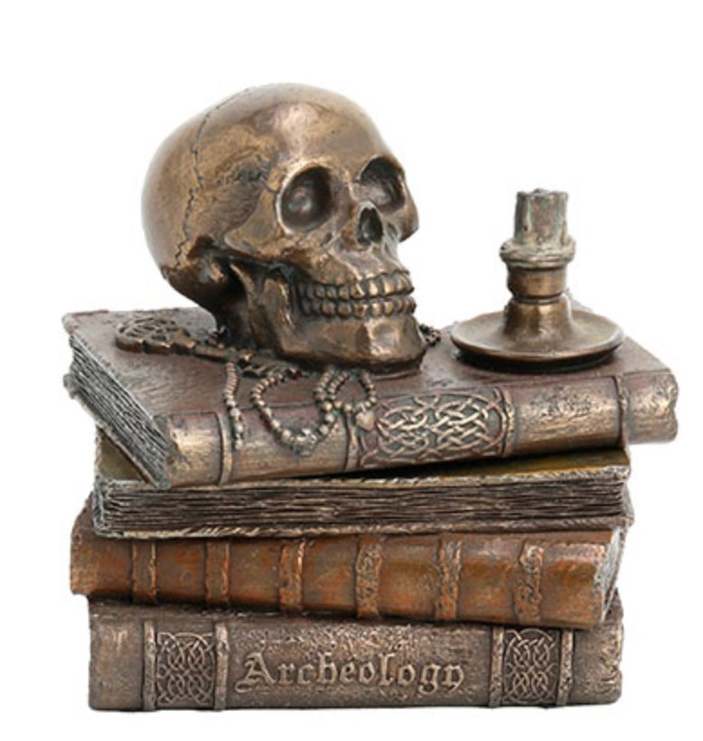 Skull Study Library Box - Loved To Death