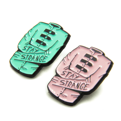 Stay Strange Enamel Pin - Loved To Death