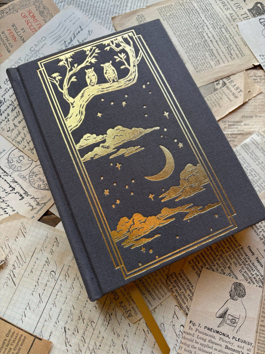 The Oracle - B6 black paper notebook, 150 gsm - Loved To Death