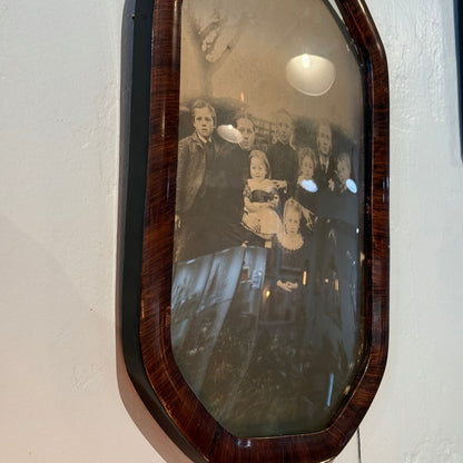 Victorian Creepy Family in Bubble Glass Frame - Loved To Death