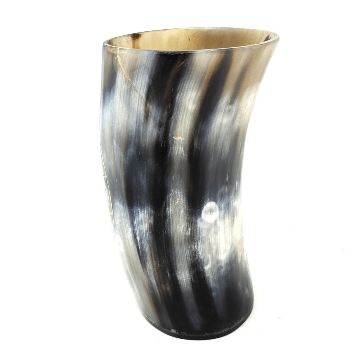 Viking Compass Carved Horn Cup - Loved To Death