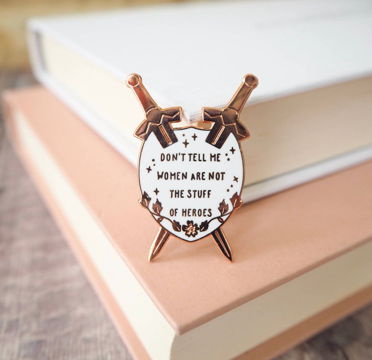 Women Heroes Qiu Jin Enamel Pin - Loved To Death