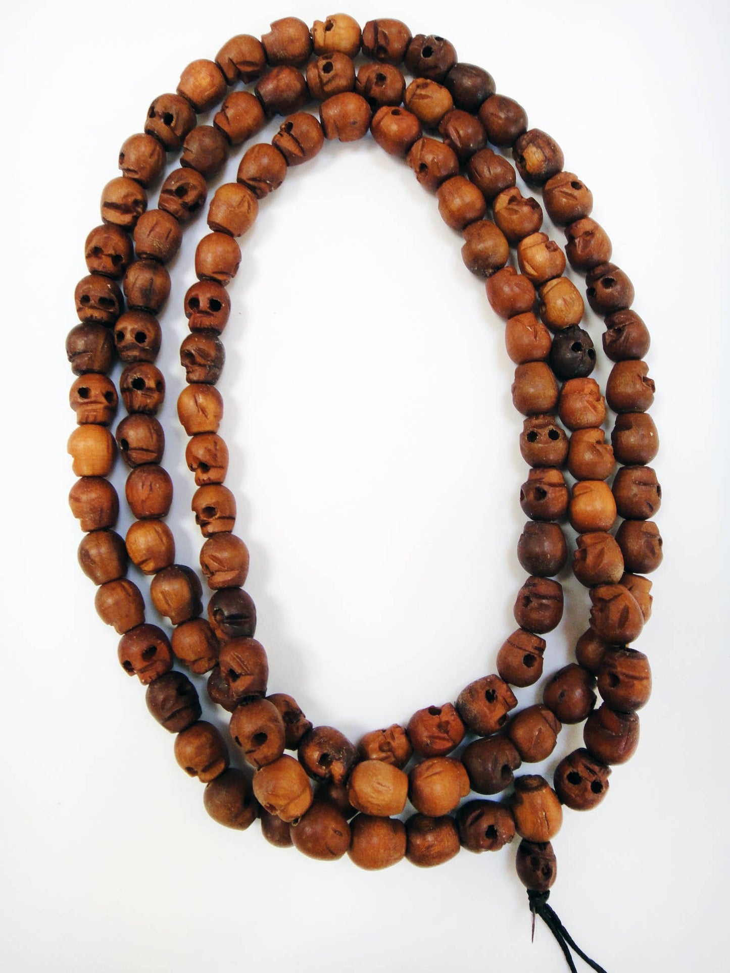 Wood Skull Mala - Original - Loved To Death