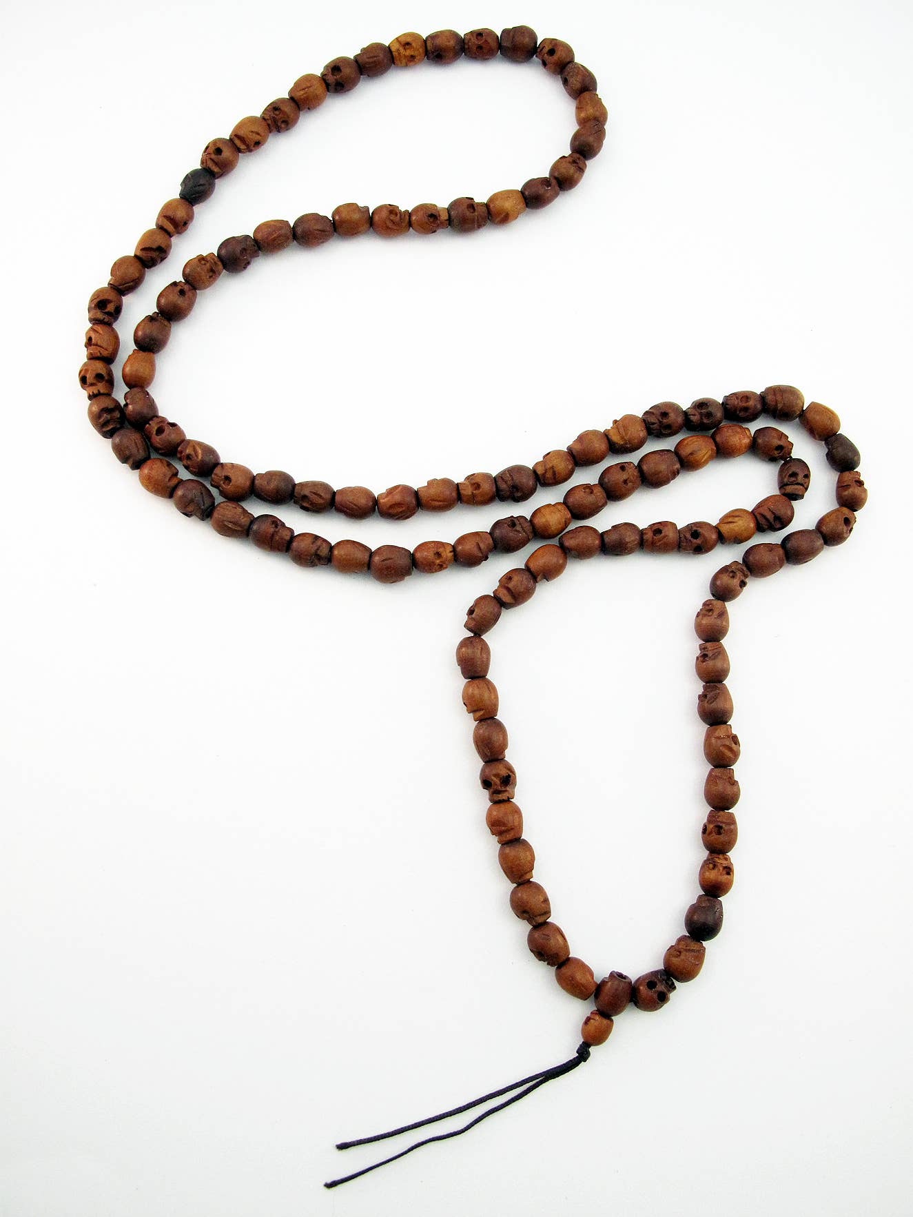 Wood Skull Mala - Original - Loved To Death