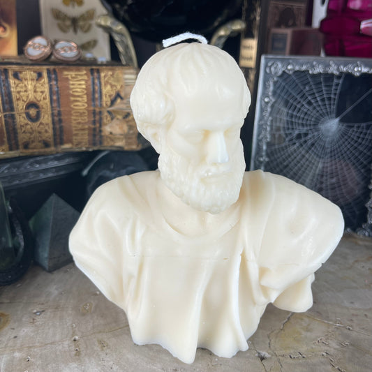 Aristotle Cream Candle